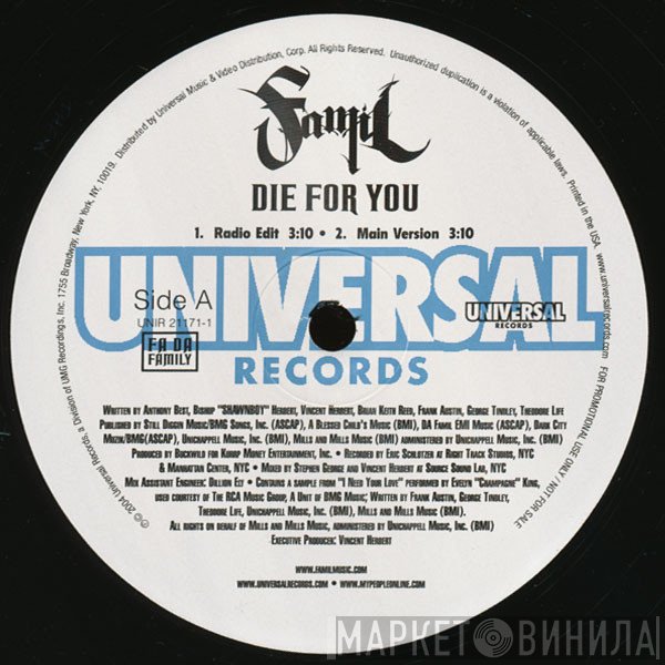Famil - Die For You