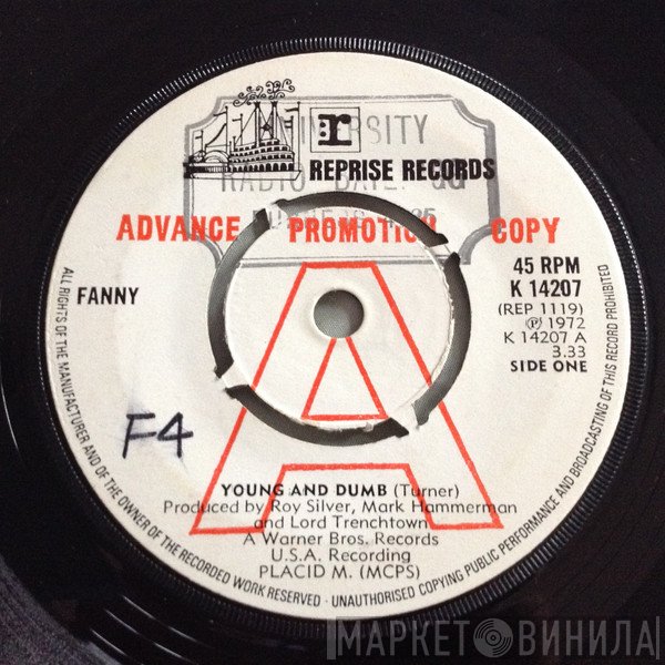 Fanny  - Young And Dumb