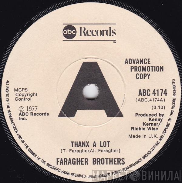 Faragher Bros - Thanx A Lot / You Know That