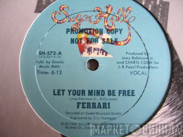Farrari - Let Your Mind Be Free