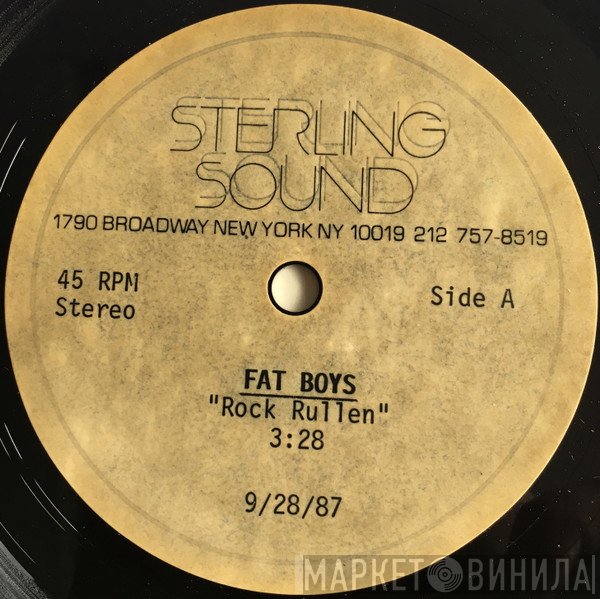 Fat Boys  - Rock Rullen / Hell No!
