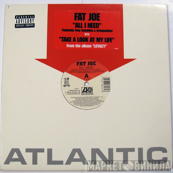 Fat Joe - All I Need / Take A Look At My Life