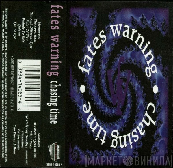 Fates Warning  - Chasing Time