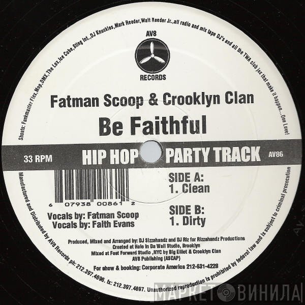 Fatman Scoop, Crooklyn Clan - Be Faithful