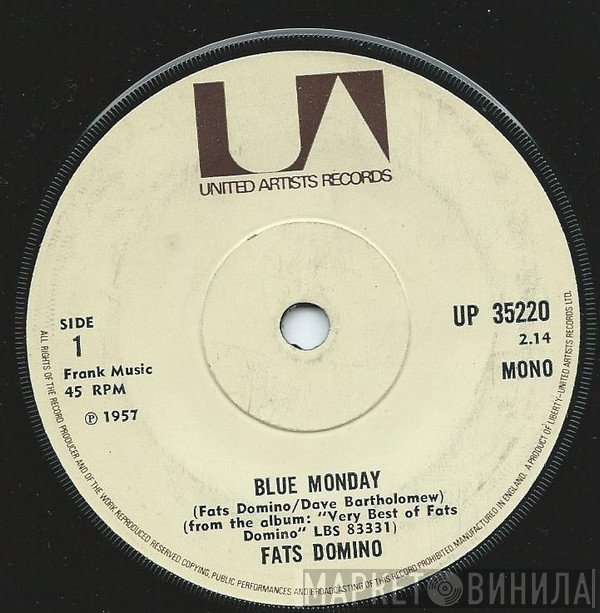 Fats Domino  - Blue Monday