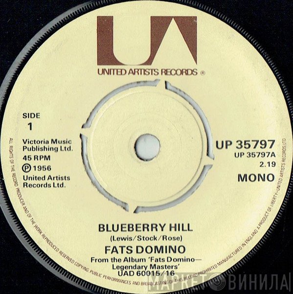 Fats Domino - Blueberry Hill