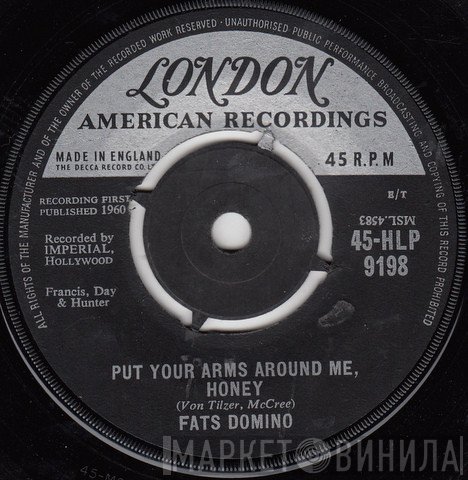 Fats Domino - Put Your Arms Around Me Honey / Three Nights A Week