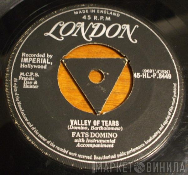 Fats Domino - Valley Of Tears / It's You I Love
