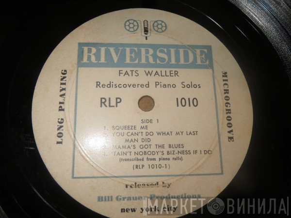 Fats Waller  - Rediscovered Solos