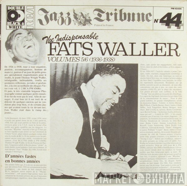 Fats Waller - The Indispensable Fats Waller - Volumes 5/6 (1936-1938)