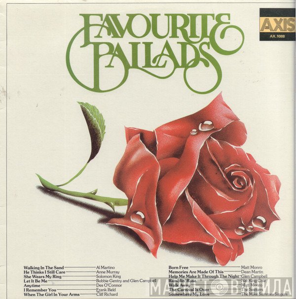  - Favourite Ballads