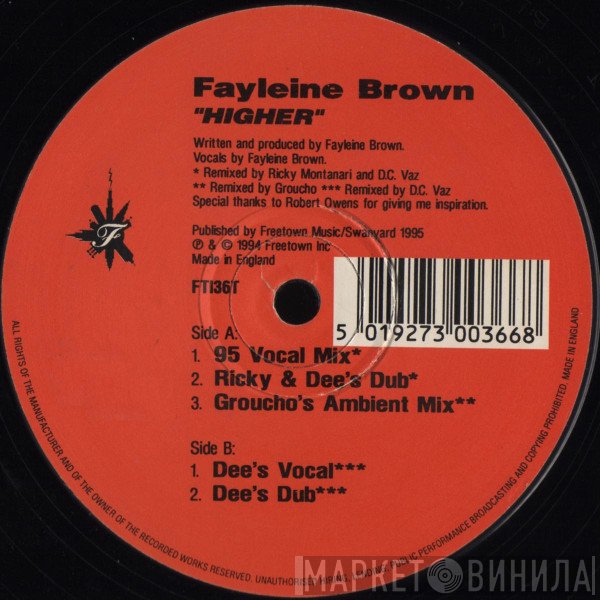 Fayleine Brown - Higher