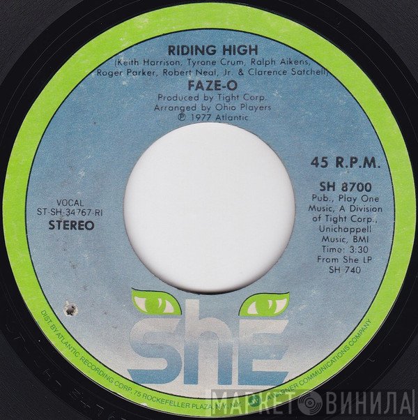 Faze-O  - Riding High