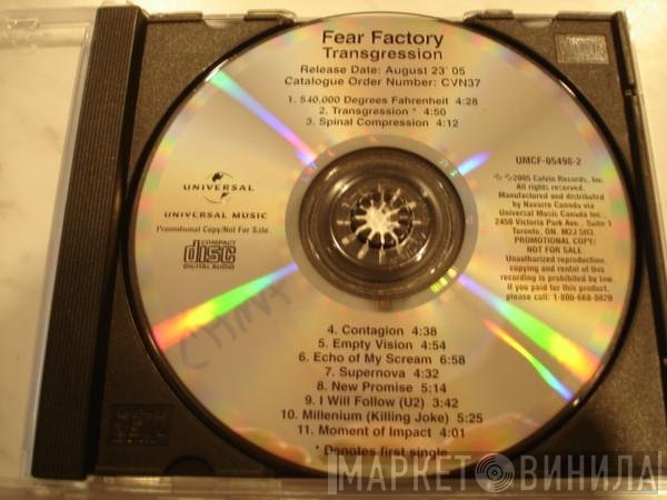Fear Factory  - Transgression