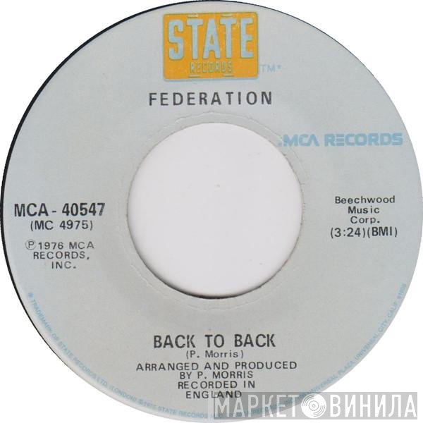 Federation   - Back To Back