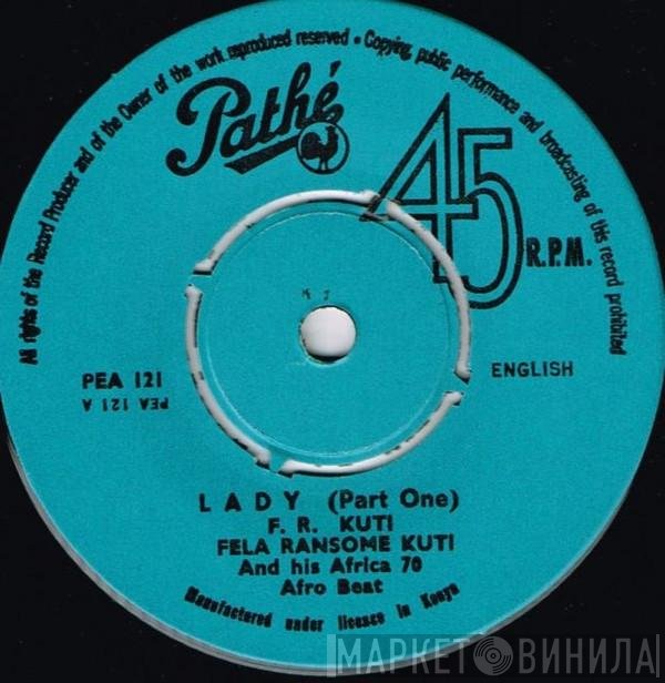 Fela Kuti And His Africa 70  - Lady (Part One & Two)