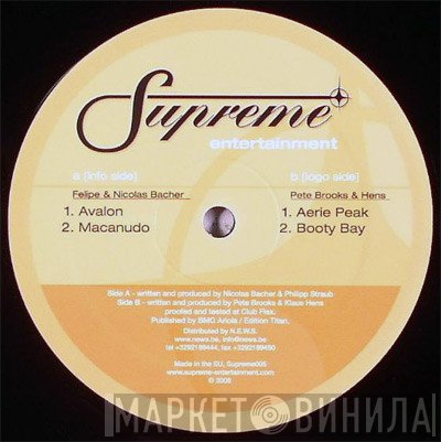 Felipe & Nicolas Bacher, Pete Brooks, Hens - Avalon