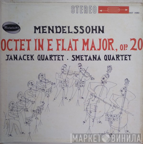 Felix Mendelssohn-Bartholdy, Janáček Quartet, Smetana Quartet - Octet In E Flat Major, Op. 20 