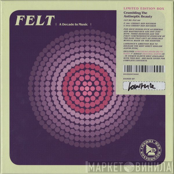 Felt - Crumbling The Antiseptic Beauty