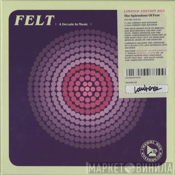 Felt - The Splendour Of Fear