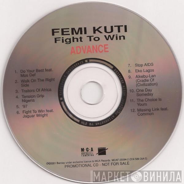 Femi Kuti  - Fight To Win