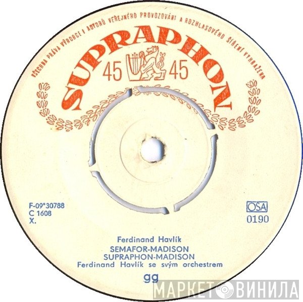 Ferdinand Havlík Orchestra  - Semafor-Madison