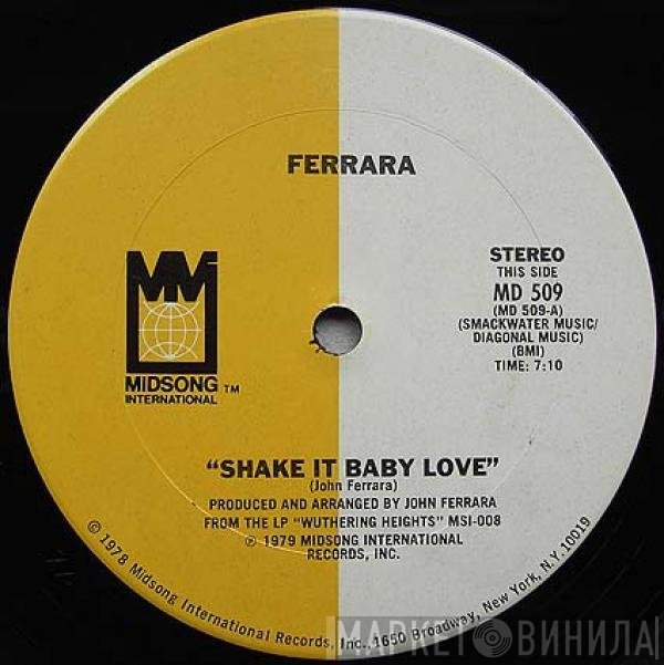 Ferrara - Shake It Baby Love / Love Attack