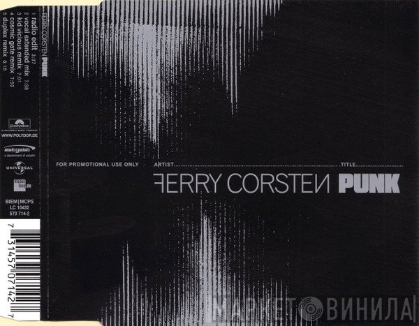 Ferry Corsten  - Punk
