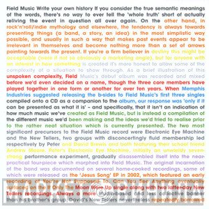 Field Music - Write Your Own History