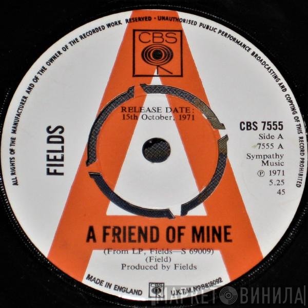 Fields  - A Friend Of Mine