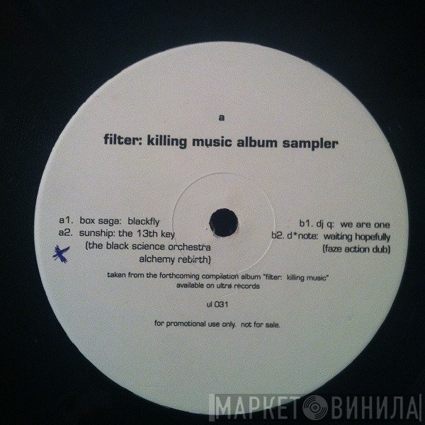  - Filter: Killing Music Album Sampler
