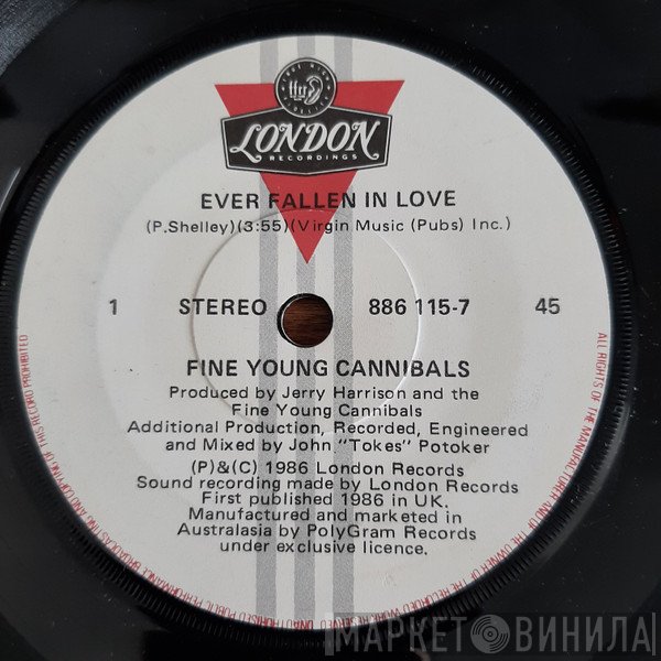 Fine Young Cannibals  - Ever Fallen In Love