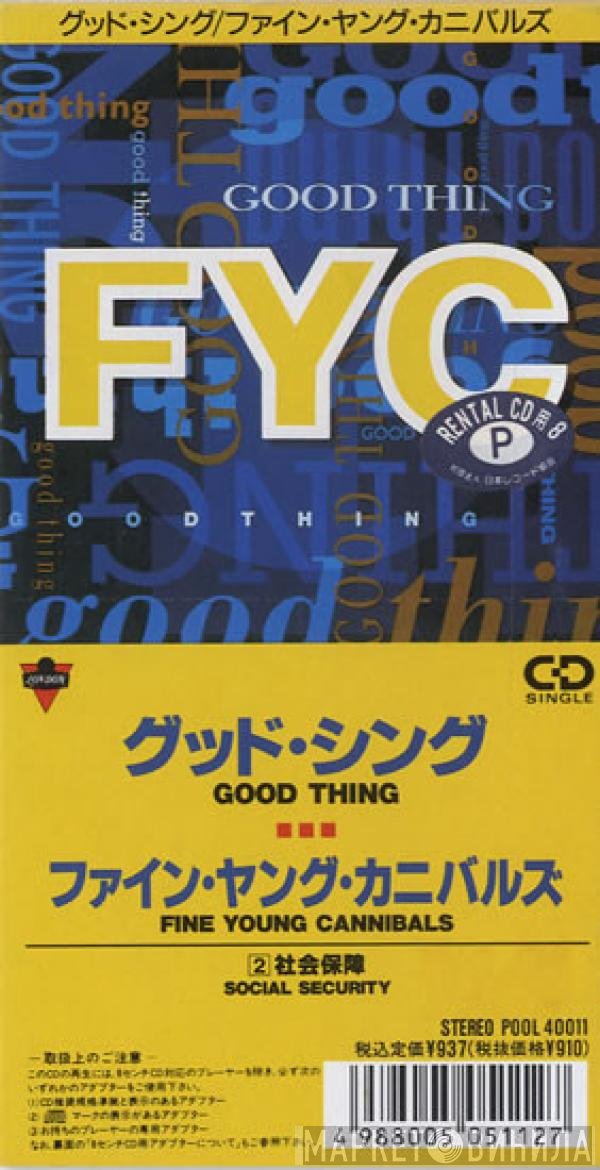 Fine Young Cannibals  - Good Thing