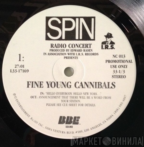 Fine Young Cannibals  - Radio Concert