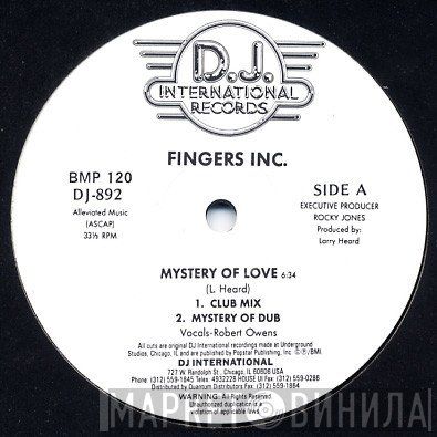 Fingers Inc. - Mystery Of Love