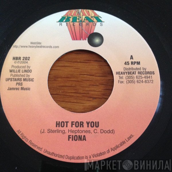Fiona  - Hot For You