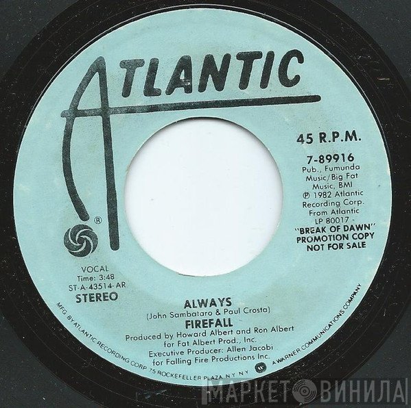 Firefall  - Always
