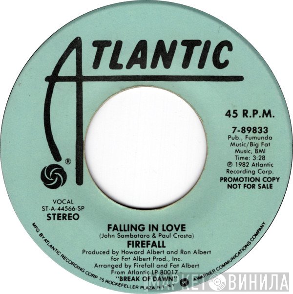Firefall  - Falling In Love