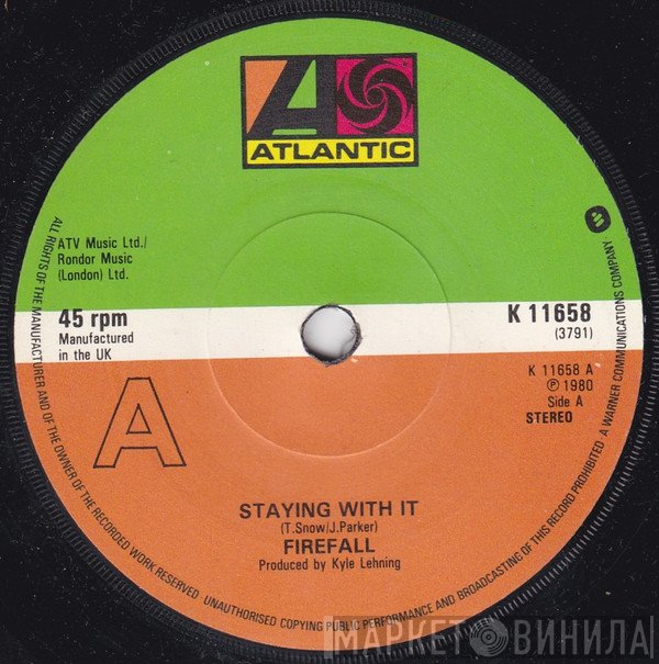 Firefall - Staying With It