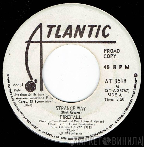 Firefall  - Strange Way