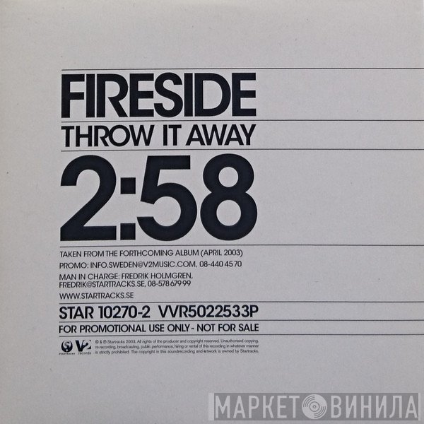 Fireside - Throw It Away