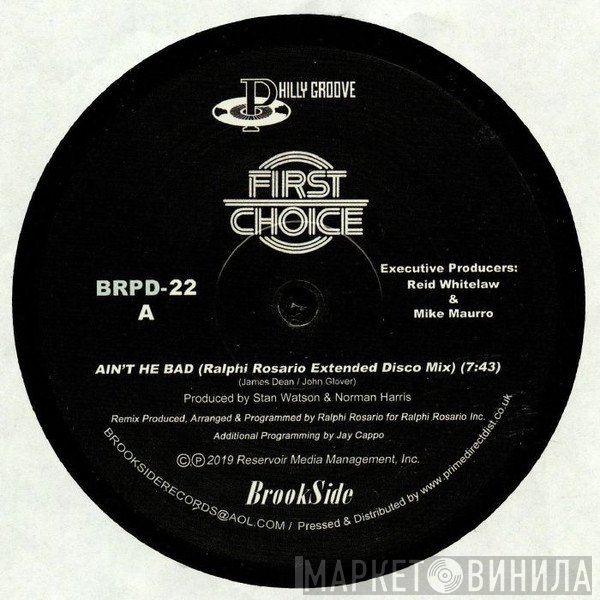 First Choice - Ain’t He Bad (Ralphi Rosario Mixes)