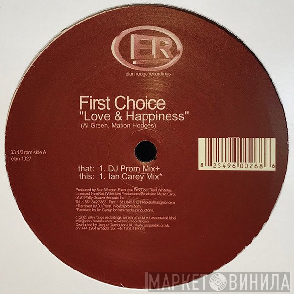 First Choice - Love & Happiness