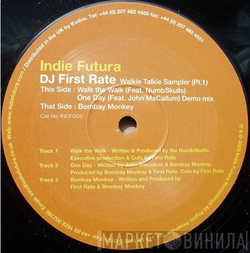 First Rate - Walkie Talkie Sampler (Pt. 1)