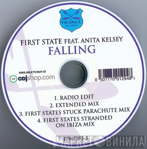 First State Feat. Anita Kelsey  - Falling