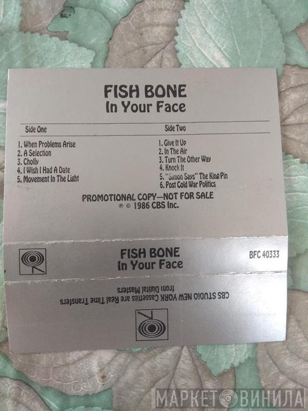 Fishbone  - In Your Face