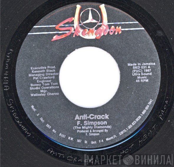 Fitzroy Simpson - Anti-Crack