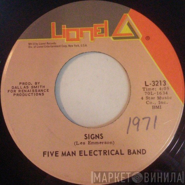 Five Man Electrical Band  - Signs