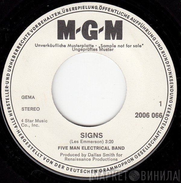 Five Man Electrical Band  - Signs