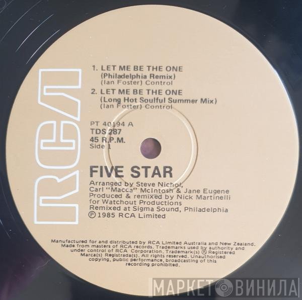 Five Star  - Let Me Be The One